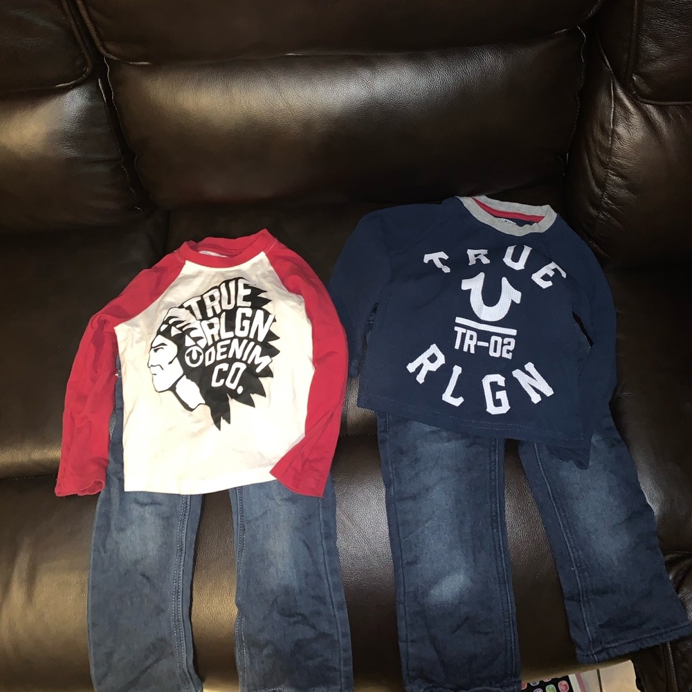 True  religion toddler boys set